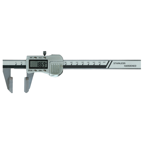 Digital caliper for wire rope, large measuring faces, 622