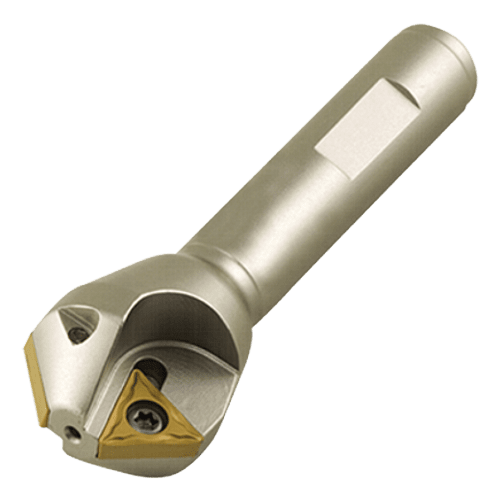 Chamfer milling cutter with shank for TCMT inserts